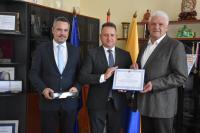Elismerést kapott Szolnok polgármestere